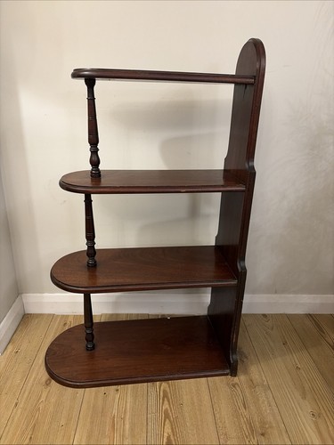 Vintage wooden tier whatnot - wooden,