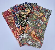 William Morris Strawberry Thief Velvet Cushion Covers 45cm/ 18" Home Decor