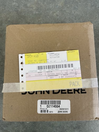 John deere dz114554 turbo - john,