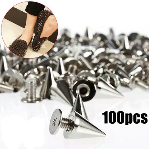 10mm punk cone spikes - 10mm,