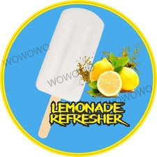 Ice cream van sticker Lemonade