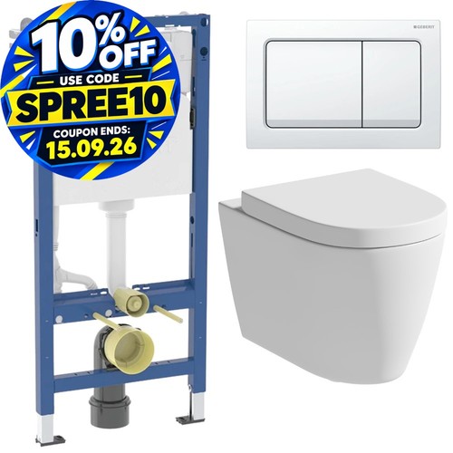 Rimless wall hung toilet - rimless,