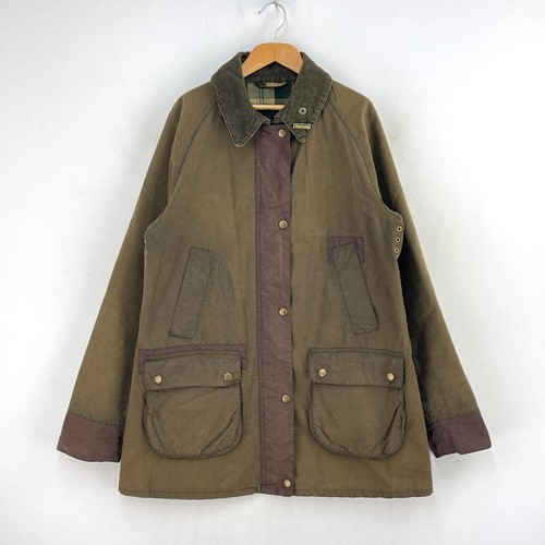 Barbour repaired bedale wax - repaired,
