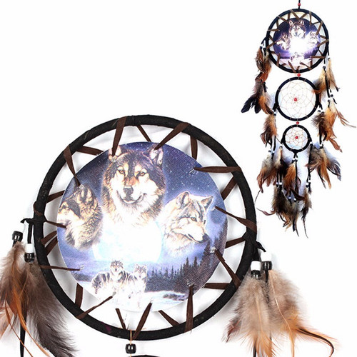 Dream catcher with - dream, feathers