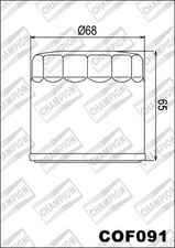 Cof091 Oil Filter CHAMPION