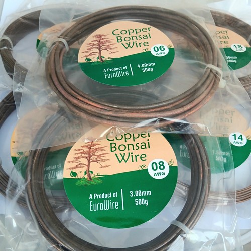 Copper bonsai styling wire - bonsai, 3mm