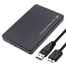 2.5" SATA USB 3.0 Hard Drive Disk Enclosure External Laptop Case For HDD SSD