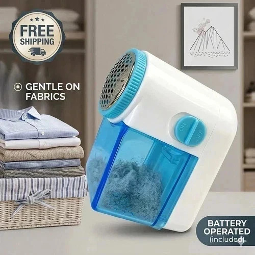 Lint remover electric fuzz - lint, off