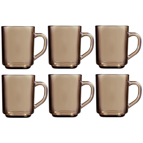 Xglass mugs smoke mug brown - mugs,