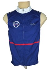 Rapha Mens Blue Lightweight Cycling Gilet Vest Size XL