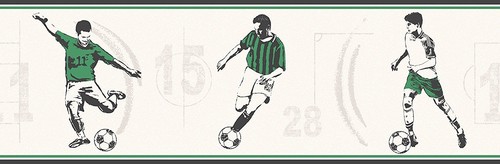 Green football footballer - football,