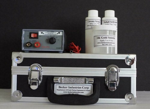 Gold plating kit includes 24k - plating,