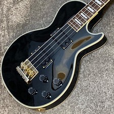 Grass Roots Les Paul Type G-LB-52CC Black Electric Bass Guitar