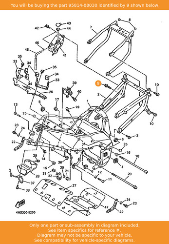 Yamaha bolt flange - yamaha,
