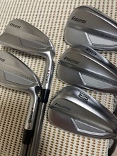 Used PING i525 SteelFiber i70cw irons #6-W red dot