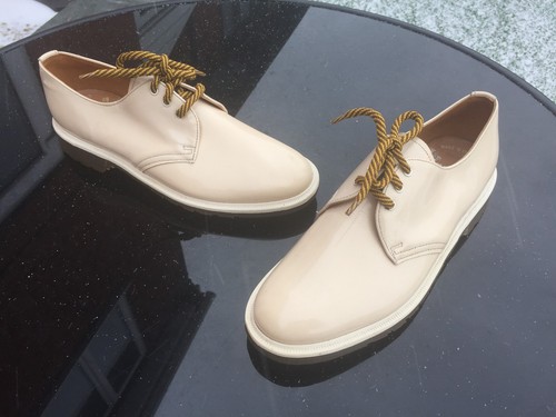 Martens 1461 cream patent - dr,