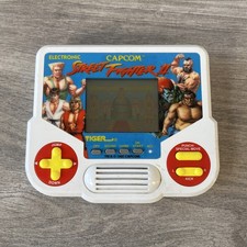 Street Fighter II Handheld Game 1988 Tiger Electronics Capcom Tested Working