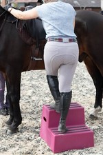 2 STEP PREMIUM Heavy Duty HORSE MOUNTING BLOCK British Made 🌞Stepper