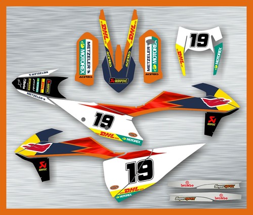 Ktm exc graphics kit - ktm, 250tpi