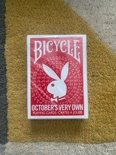 Octobers Very Own OVO Playboy Bicycle Playing Cards
