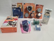 Fiskars Paper Punch and Stamp Set with Various Designs for Scrapbooking