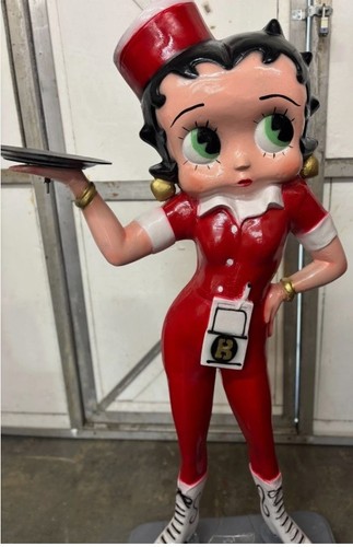 Large betty boop car - boop,