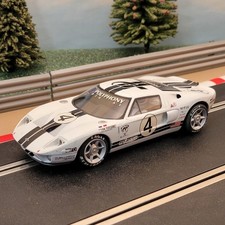 Scalextric 1:32 Digital Car - C2995 White Ford GT #4 *LIGHTS* #Z