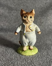 Vintage Beatrix Potter Beswick England Tom Kitten Cat Figurine 1989 W Box!