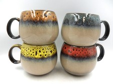 Set of 4 Reactive Glaze Sphere