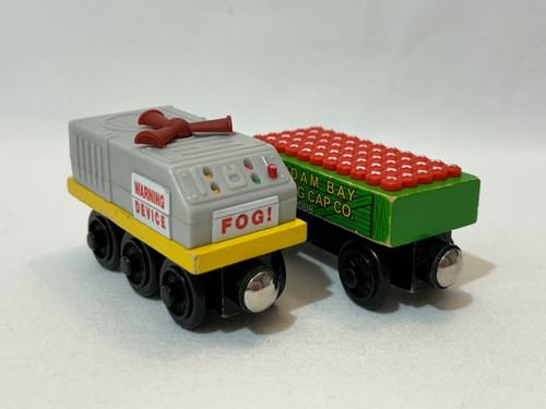 Fog horn blasting caps wagons - fog,