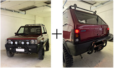 Coppia Adattatori led anteriori + posteriori Fiat panda 141