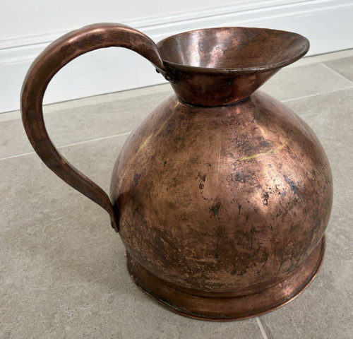 Gallon copper measuring jug - measuring,