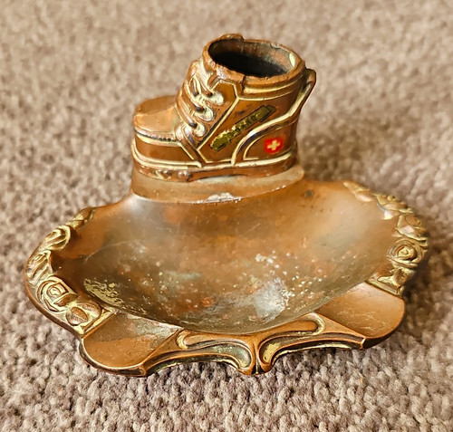 Vintage novelty boot metal - novelty,