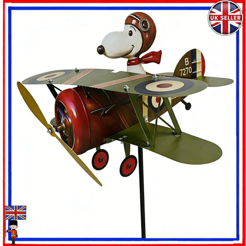Pilot flying biplane wind - biplane,