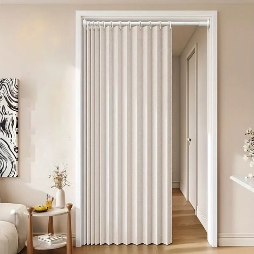 Pvc folding door oak effect - effect,