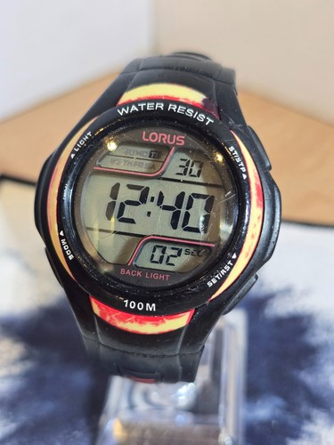 Lorus digital watch - lorus,