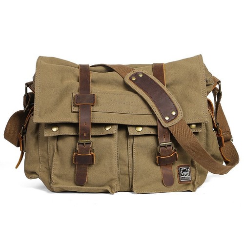Vintage canvas leather - vintage,