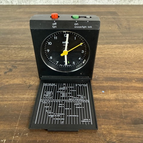 Vintage braun world - braun, alarm