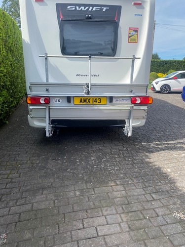 Motorhome scooter rack - scooter, rack.