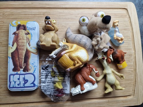 Ice age toys - figures,, pencil