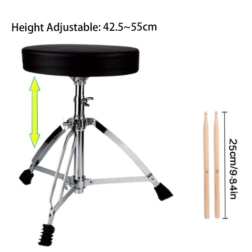 Black padded adjustable - adjustable, drum