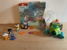 Octonauts Bundle Complete Gup P With Box And Original Rare Fish, 3 Magazine Toys