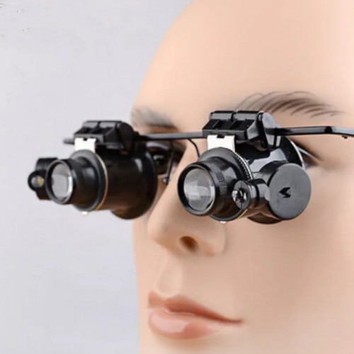 20x led magnifier - 20x, glasses