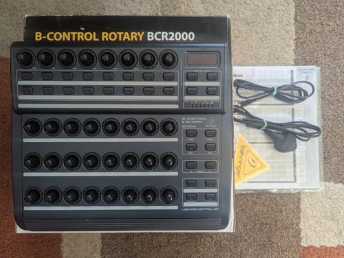 Behringer bcr2000 control - behringer,