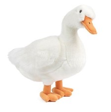 White Duck Plush Soft Toy -