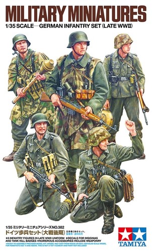 Tamiya 35382 german infantry - german,