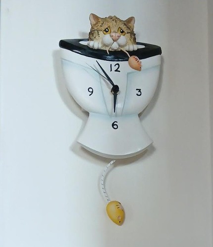 Comic curious cats down - curious,