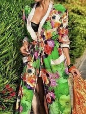 ZARA Rare Green FLORAL PRINT