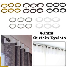 40mm Curtain Eyelets Header