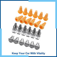 Pack (24) Front Door Panel Frame Plug and Clip for Chevrolet Camaro 1967-1974